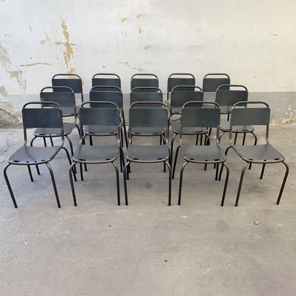 sedia old school, in ferro, L.V. design CSE009 - immagine 2