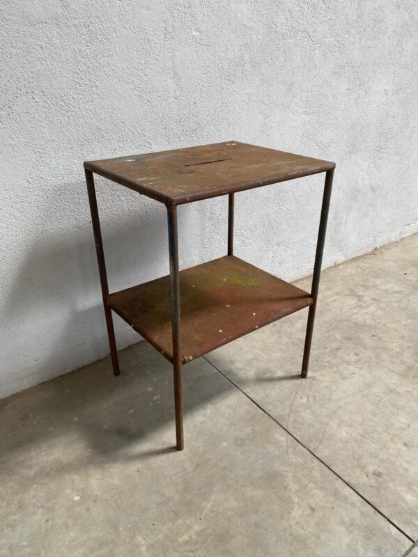 Tavolino Industrial a due piani VCF006 - immagine 2