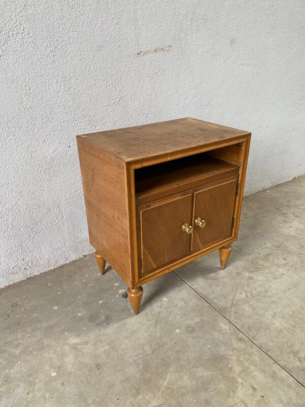 Comodino doppia anta in ciliegio anni 50/60 VM009 - immagine 3