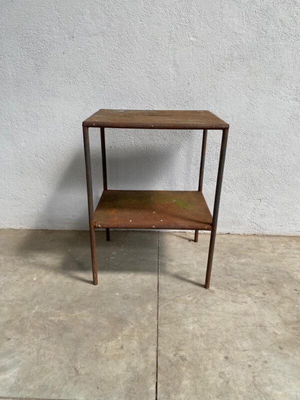 Tavolino Industrial a due piani VCF006