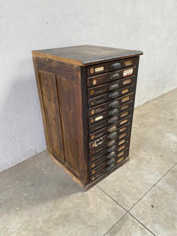 Cassettiera Lythotype anni 60 VM008 - immagine 4