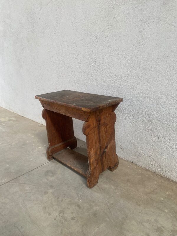Sgabello vintage in legno SV008 - immagine 2