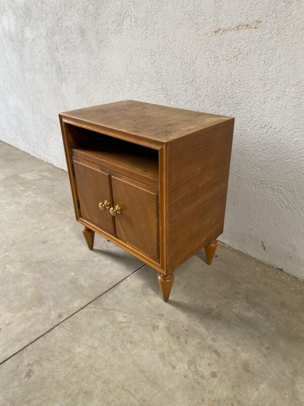 Comodino doppia anta in ciliegio anni 50/60 VM009 - immagine 2