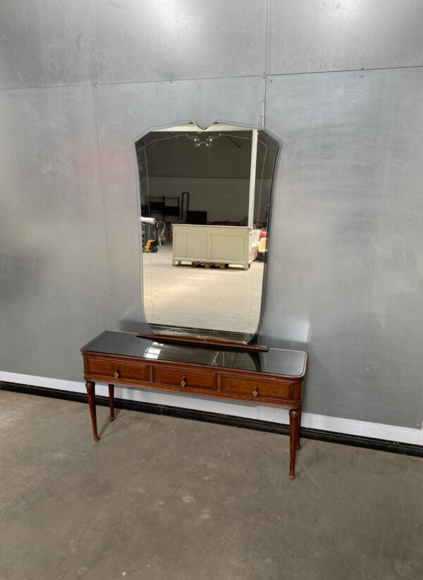 Credenza bassa con specchiera e cassetti vintage VM017 - immagine 4