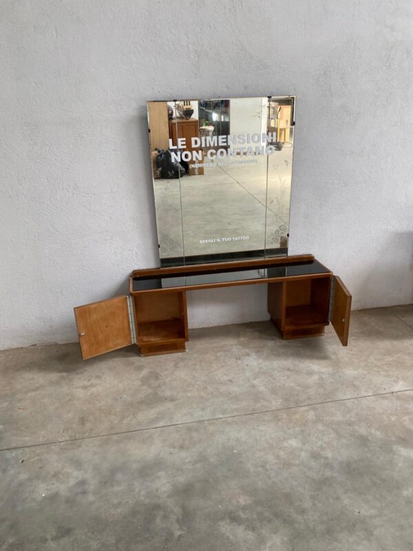Mobile basso con specchiera vintage VM015 - immagine 4